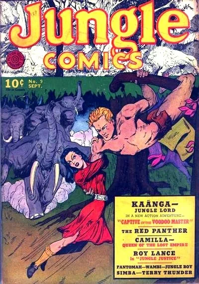 Cover of Jungle Comics