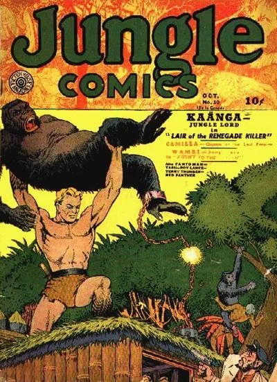 Cover of Jungle Comics