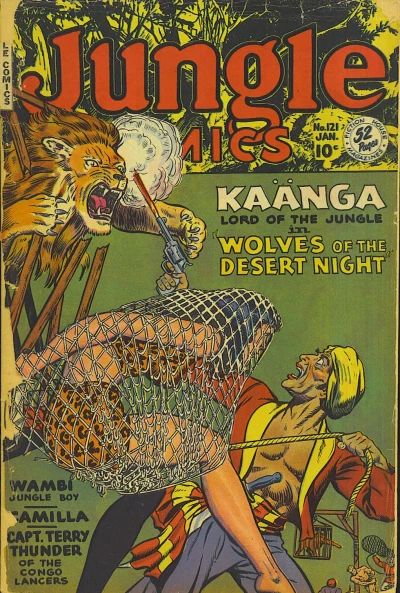 Cover of Wolves of the desert night