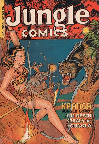 Cover of Kaänga Jungle Lord: The Death Kraals of Kongola