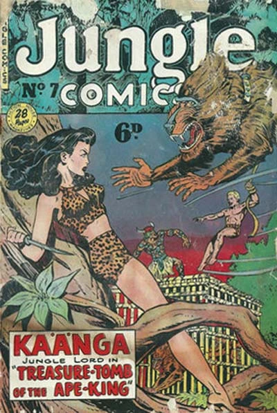 Cover of Kaänga: Treasure-Tomb of the Ape-King