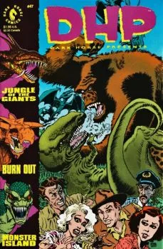 Cover of Jungle of the Giants; Burn Out; Desperate; Monster Island