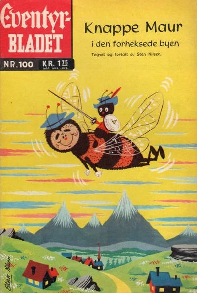 Cover of Knappe Maur i den forheksede byen