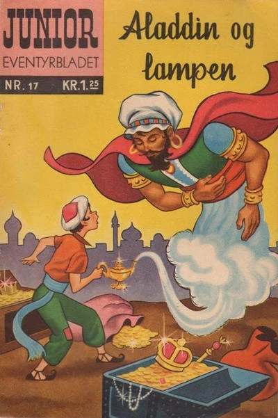 Cover of Aladdin og lampen