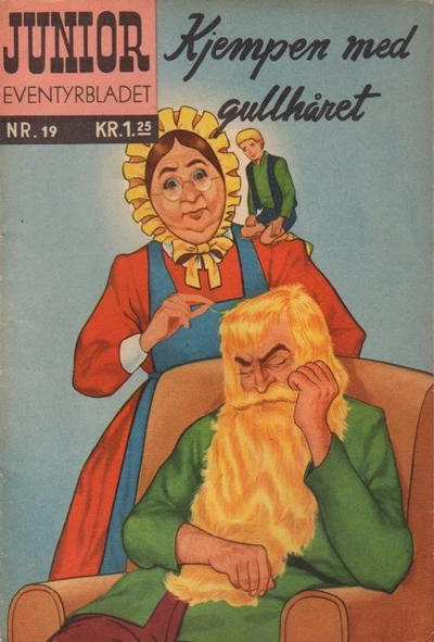 Cover of Kjempen med gullhåret