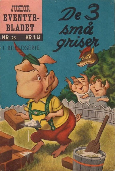Cover of De tre små griser