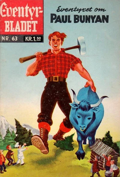 Cover of Eventyret om Paul Bunyan