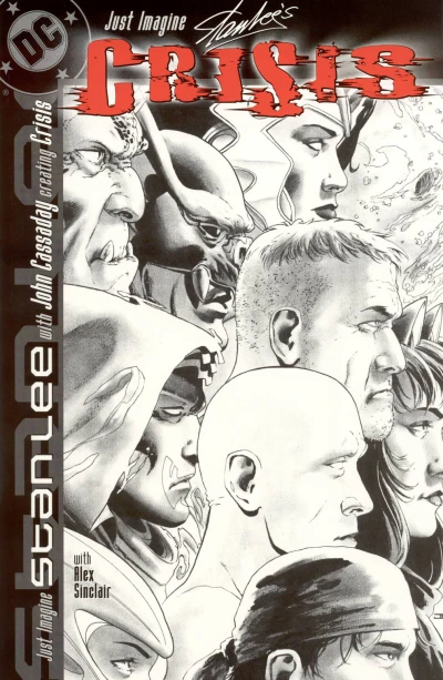 Cover of Part One: Crisis JLA; Part Two: Crisis on Earth; Part Three: Crisis: The Universe