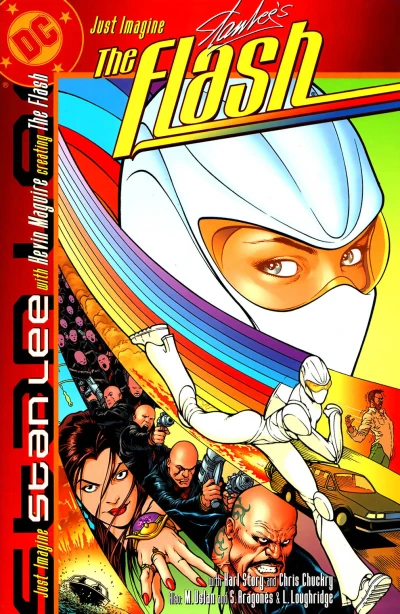 Cover of Just Imagine Stan Lee With Kevin Maguire Creating The Flash