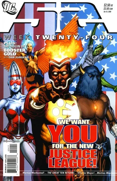 Cover of Just Imagine; The Origin of Booster Gold