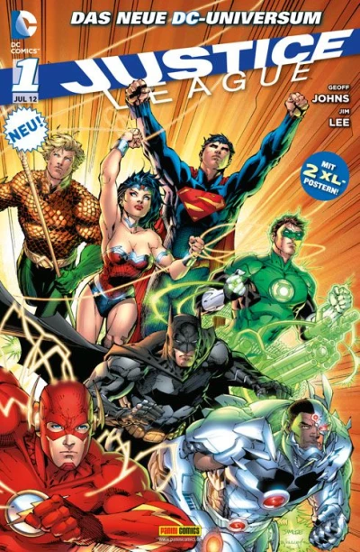 Cover of Justice League, Teil 1; Junggemüse