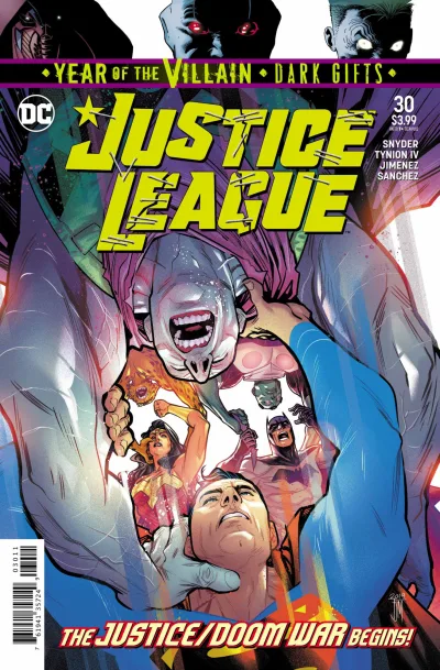 Cover of Justice/Doom War Part 1