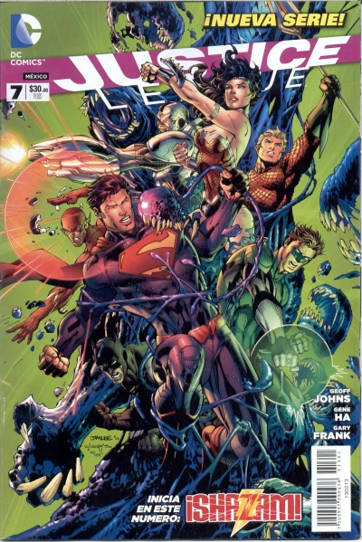 Cover of El viaje de los villanos, prólogo; Shazam; Pandora