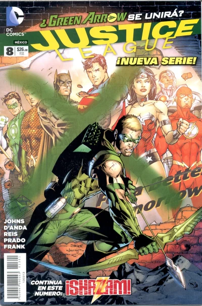 Cover of Justice League Team-Up: Green Arrow; ¡Shazam!