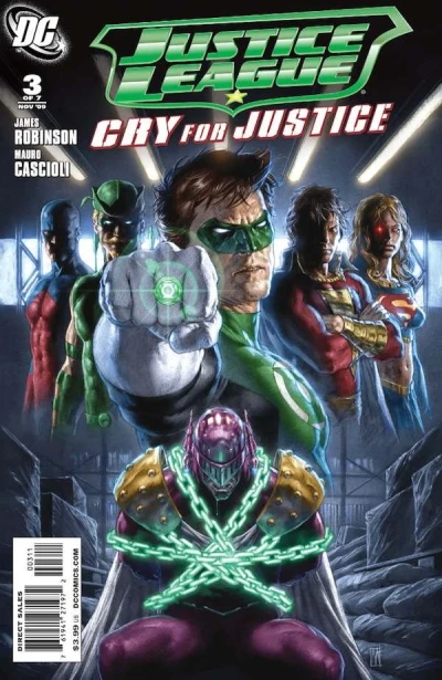 Cover of Justice League: Cry for Justice