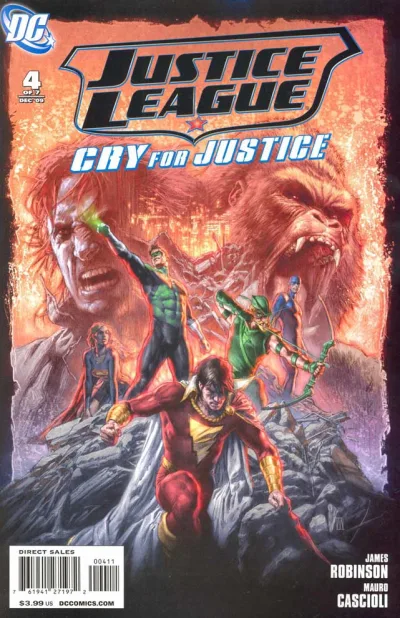 Cover of Justice League: Cry for Justice