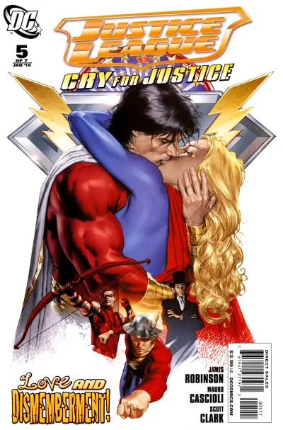 Cover of Justice League: Cry for Justice