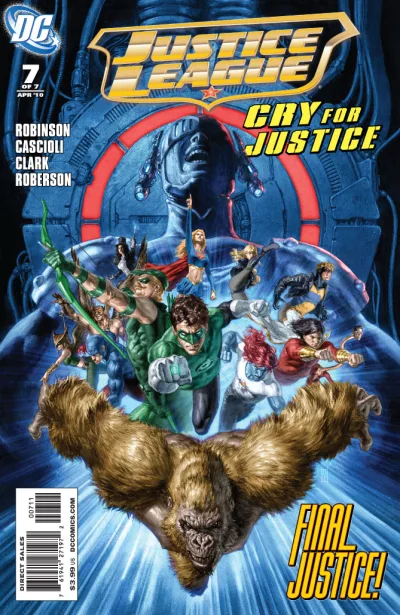 Cover of Justice League: Cry for Justice