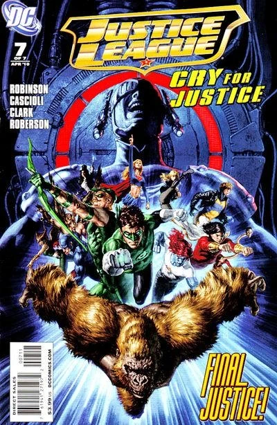 Cover of Justice League: Cry for Justice