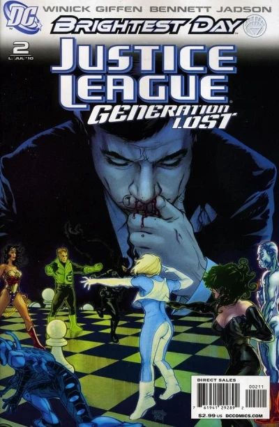 Cover of Justice League: Generation Lost