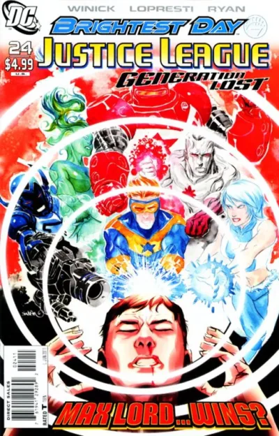Cover of Justice League: Generation Lost