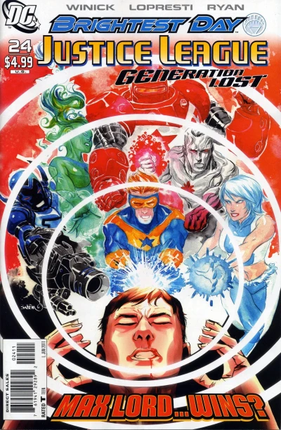 Cover of Justice League: Generation Lost