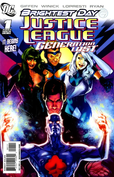 Cover of Justice League: Generation Lost