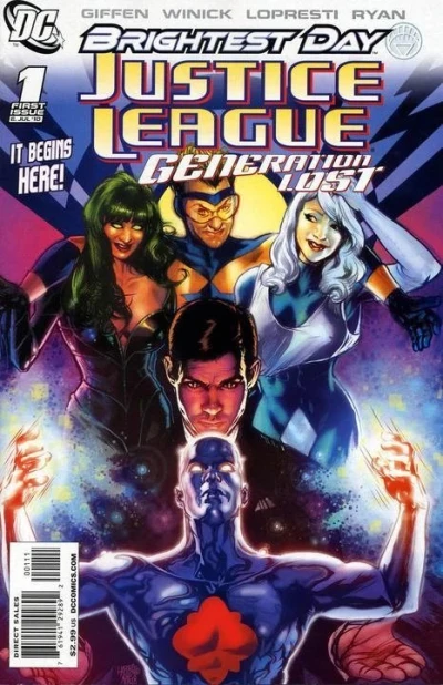 Cover of Justice League: Generation Lost
