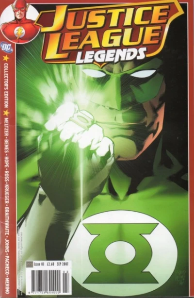 Cover of Green Lantern #1, Justice League of America #3 and Justice #3