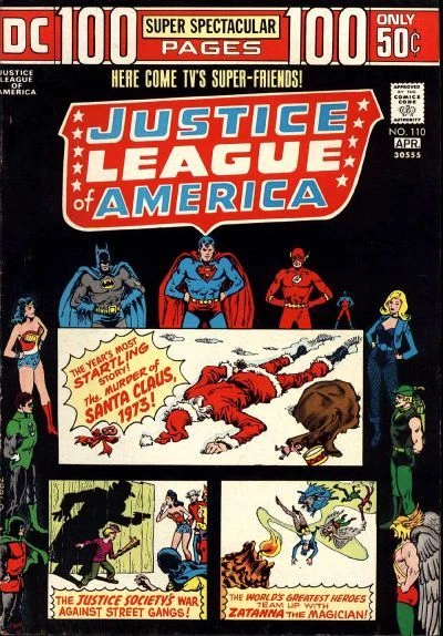 Cover of The Man Who Murdered Santa Claus!; The Plight of a Nation!; Z--As in Zatanna--and Zero Hour!