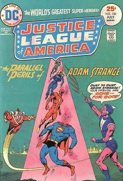 Cover of The Parallel Perils of Adam Strange!