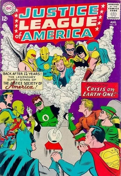 Cover of Crisis on Earth-One!