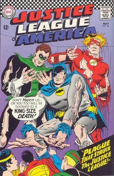 Cover of Plague That Struck the Justice League!