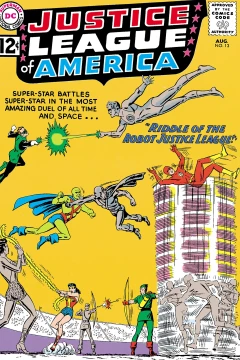 The Riddle of the Robot Justice League!