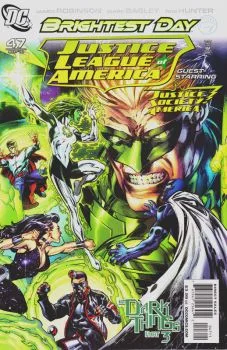 Cover of The Dark Things, Part 3; Cyborg & Red Tornado in Cogs part 2
