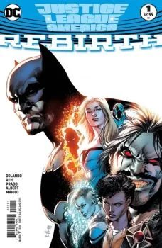 Cover of Justice League of America: Rebirth Vol 1 1