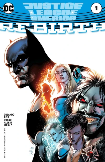 Cover of Justice League of America: Rebirth Vol 1 1
