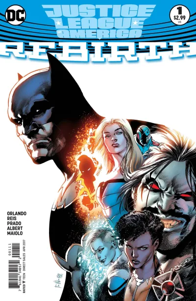 Cover of Justice League of America: Rebirth Vol 1 1