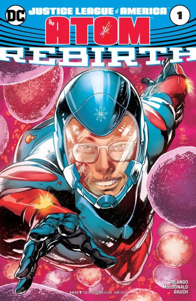 Cover of Justice League of America: The Atom Rebirth Vol 1 1