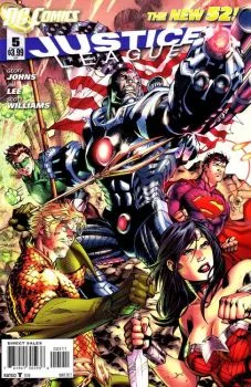 Cover of Justice League, Part Five