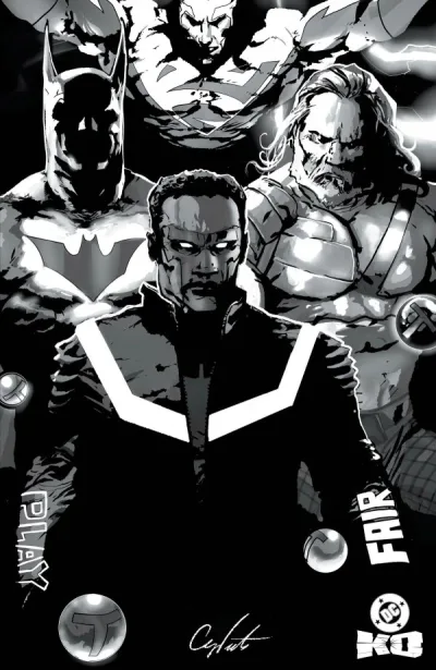 Cover of Stevan Subić B&W Glow-in-the-Dark Foil Virgin Variant