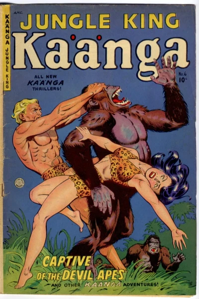 Cover of Captive of the Devil Apes