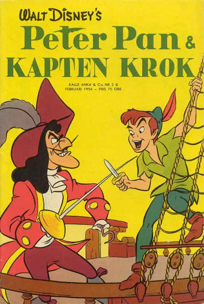 Cover of Peter Pan & Kapten Krok