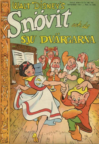 Cover of Snövit och de sju dvärgarna
