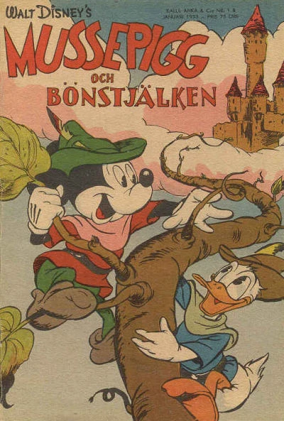 Cover of Musse Pigg och bönstjälken