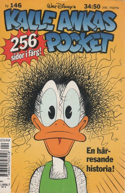 Cover of En hårresande historia!