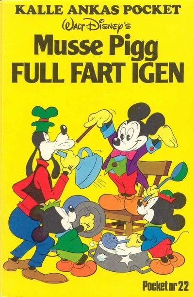 Cover of Musse Pigg full fart igen