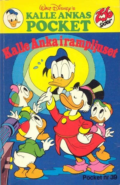 Cover of Kalle Anka i rampljuset