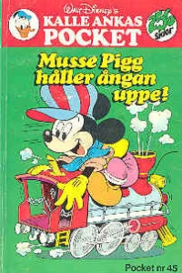 Musse Pigg håller ångan uppe!