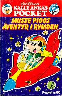 Cover of Musse Piggs äventyr i rymden